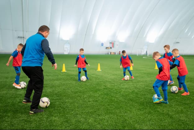soccer coach for kids